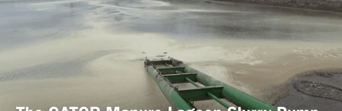 GATOR Slurry PUMP for Manure Lagoon Management