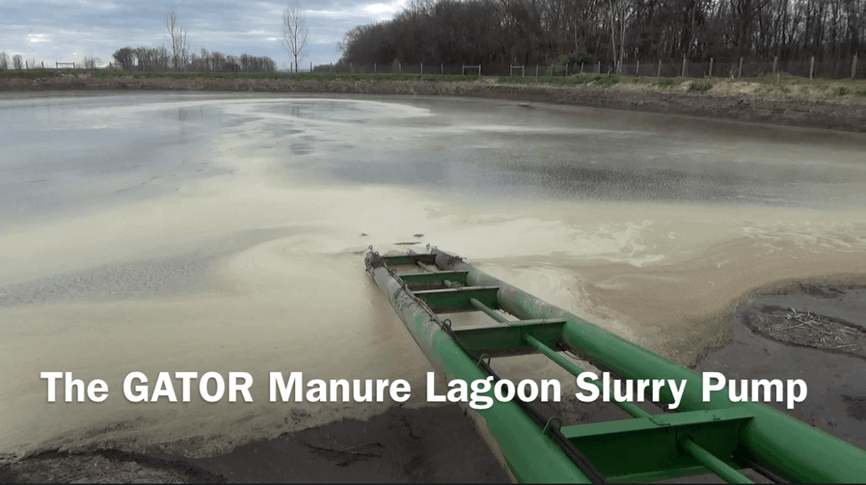 GATOR Slurry PUMP for Manure Lagoon Management